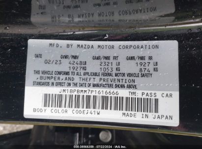 Lot #2997779365 2023 MAZDA MAZDA3 2.5 S PREMIUM