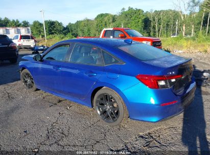 Lot #2992819106 2022 HONDA CIVIC SPORT