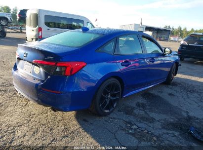 Lot #2992819106 2022 HONDA CIVIC SPORT