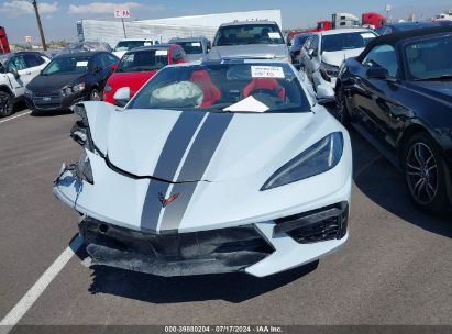 Lot #2992820862 2021 CHEVROLET CORVETTE STINGRAY RWD  1LT