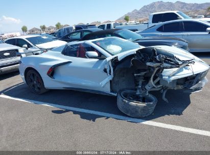 Lot #2992820862 2021 CHEVROLET CORVETTE STINGRAY RWD  1LT