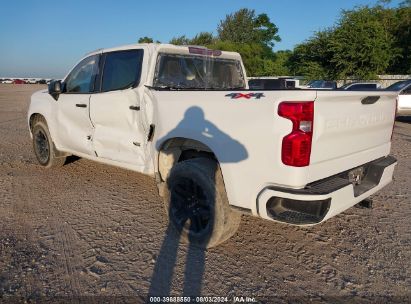 Lot #2992831260 2023 CHEVROLET SILVERADO 1500 4WD  SHORT BED CUSTOM