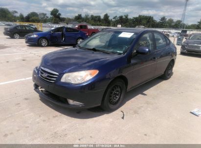 Lot #3054262505 2010 HYUNDAI ELANTRA GLS