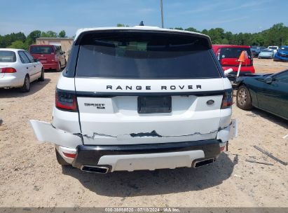 Lot #2992834235 2021 LAND ROVER RANGE ROVER SPORT HST MHEV