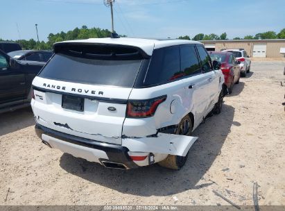 Lot #2992834235 2021 LAND ROVER RANGE ROVER SPORT HST MHEV