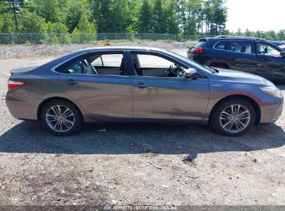 Lot #3054262503 2015 TOYOTA CAMRY HYBRID SE