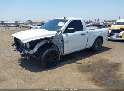 Lot #2992833571 2021 RAM 1500 CLASSIC TRADESMAN REGULAR CAB 4X2 6'4 BOX