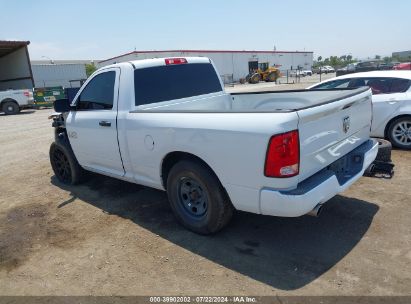 Lot #2992833571 2021 RAM 1500 CLASSIC TRADESMAN REGULAR CAB 4X2 6'4 BOX