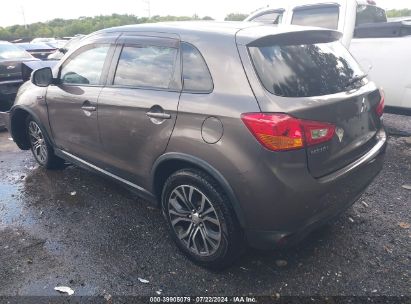 Lot #3056071582 2017 MITSUBISHI OUTLANDER SPORT 2.0 ES/LE 2.0