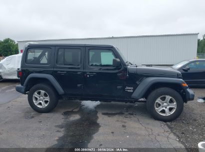 Lot #2992819070 2019 JEEP WRANGLER UNLIMITED SPORT S 4X4