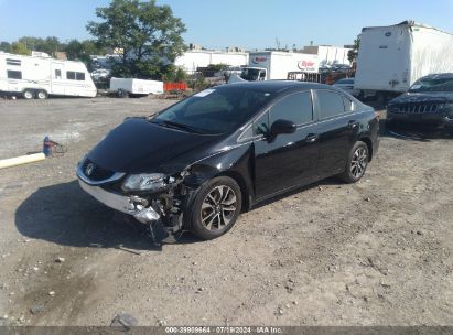 Lot #3054262507 2014 HONDA CIVIC EX