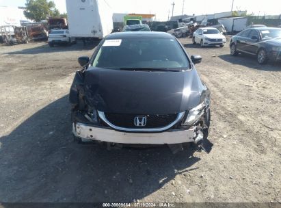 Lot #3054262507 2014 HONDA CIVIC EX