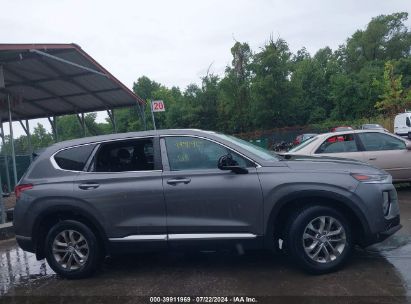 Lot #2990351846 2020 HYUNDAI SANTA FE SE