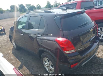 Lot #2997779512 2020 CHEVROLET TRAX AWD LT