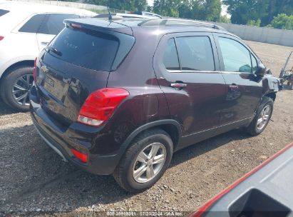 Lot #2997779512 2020 CHEVROLET TRAX AWD LT