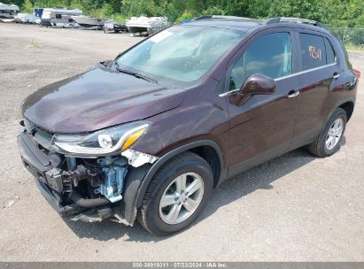 Lot #2997779512 2020 CHEVROLET TRAX AWD LT