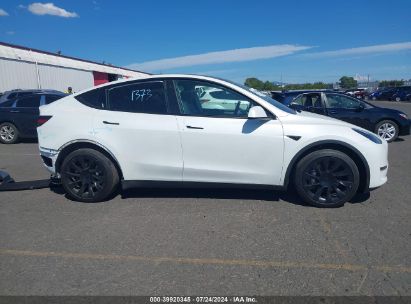 Lot #2992815376 2023 TESLA MODEL Y AWD/LONG RANGE DUAL MOTOR ALL-WHEEL DRIVE