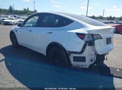 Lot #2992815376 2023 TESLA MODEL Y AWD/LONG RANGE DUAL MOTOR ALL-WHEEL DRIVE