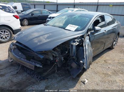 Lot #3053065147 2019 FORD FUSION HYBRID TITANIUM