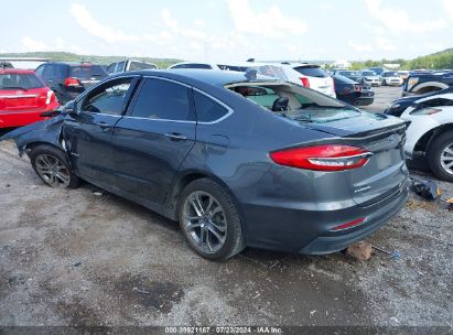 Lot #3053065147 2019 FORD FUSION HYBRID TITANIUM