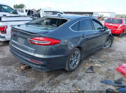 Lot #3053065147 2019 FORD FUSION HYBRID TITANIUM