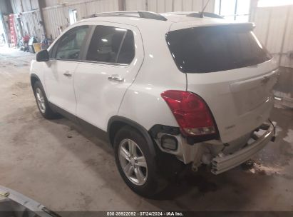 Lot #3035078710 2020 CHEVROLET TRAX FWD LT