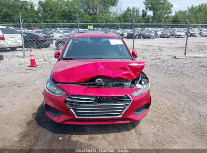 Lot #2992831239 2020 HYUNDAI ACCENT SE