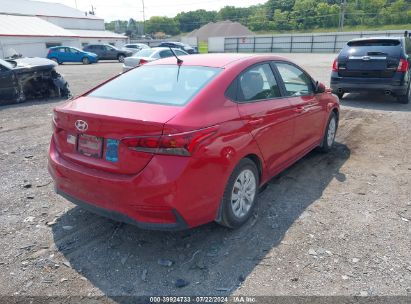 Lot #2992831239 2020 HYUNDAI ACCENT SE