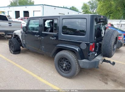 Lot #3051084526 2013 JEEP WRANGLER UNLIMITED SAHARA