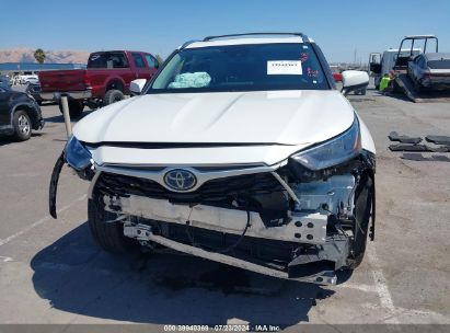 Lot #2992833536 2020 TOYOTA HIGHLANDER HYBRID XLE