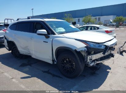 Lot #2992833536 2020 TOYOTA HIGHLANDER HYBRID XLE