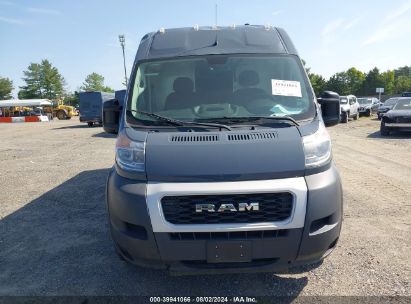 Lot #2992828115 2019 RAM PROMASTER 3500 CARGO VAN HIGH ROOF 159 WB EXT