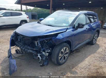 Lot #2997779484 2021 NISSAN ROGUE SV INTELLIGENT AWD