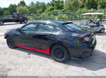 Lot #3035078684 2017 HONDA CIVIC LX