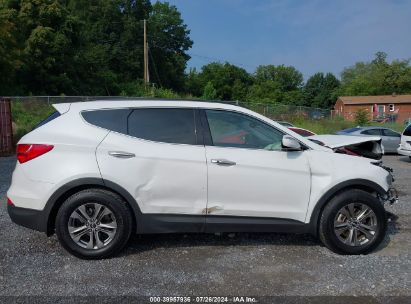 Lot #2992835127 2014 HYUNDAI SANTA FE SPORT 2.4L