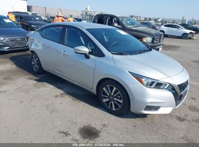 Lot #2992833522 2021 NISSAN VERSA SV XTRONIC CVT