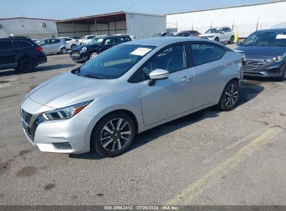 Lot #2992833522 2021 NISSAN VERSA SV XTRONIC CVT