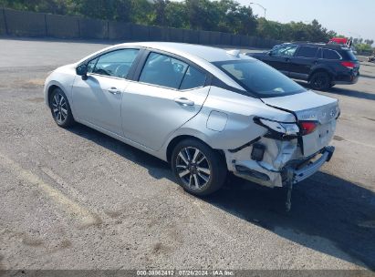 Lot #2992833522 2021 NISSAN VERSA SV XTRONIC CVT