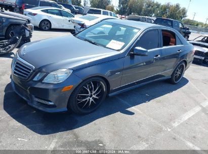 Lot #3051074468 2012 MERCEDES-BENZ E 350