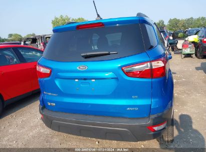 Lot #2997779449 2020 FORD ECOSPORT SE