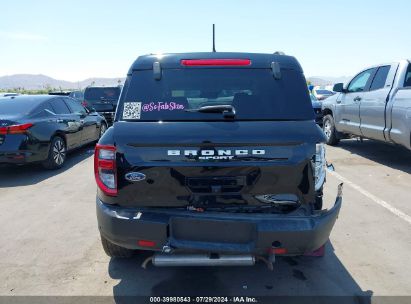 Lot #2992835171 2021 FORD BRONCO SPORT OUTER BANKS