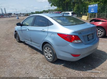 Lot #3035078843 2013 HYUNDAI ACCENT GLS