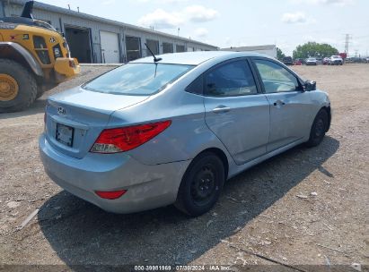 Lot #3035078843 2013 HYUNDAI ACCENT GLS