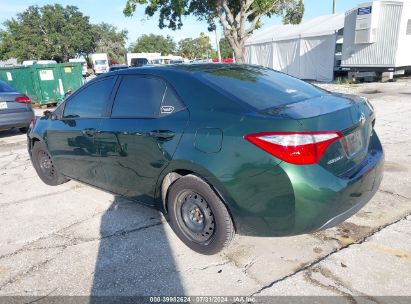 Lot #3041543278 2016 TOYOTA COROLLA LE