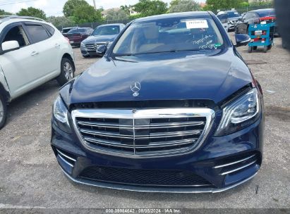 Lot #2992834230 2020 MERCEDES-BENZ S 450