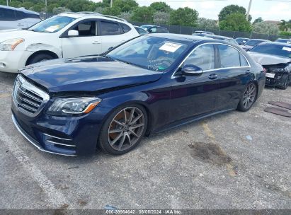 Lot #2992834230 2020 MERCEDES-BENZ S 450