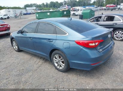 Lot #3035078834 2017 HYUNDAI SONATA