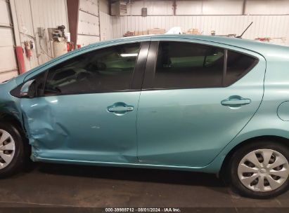 Lot #3034053664 2014 TOYOTA PRIUS C TWO