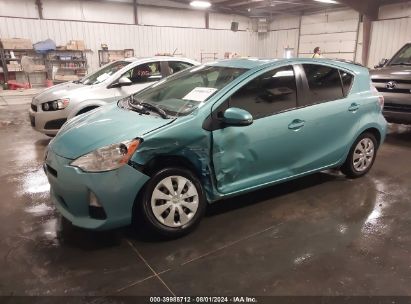 Lot #3034053664 2014 TOYOTA PRIUS C TWO