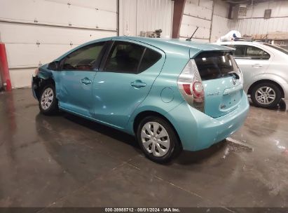 Lot #3034053664 2014 TOYOTA PRIUS C TWO